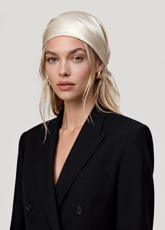 Satin Square Headscarf