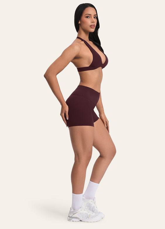 High-Waisted Micro Shorts
