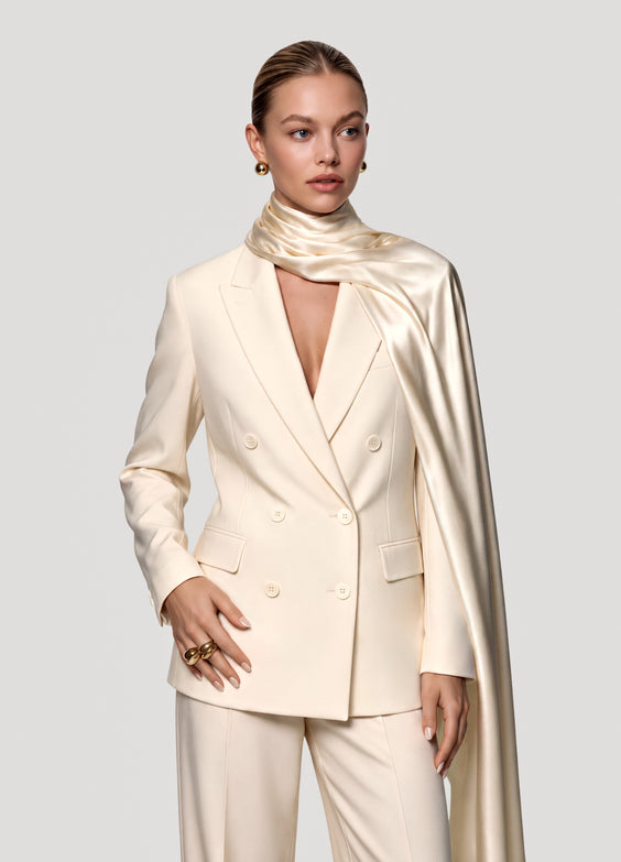 Satin Wrap Shawl