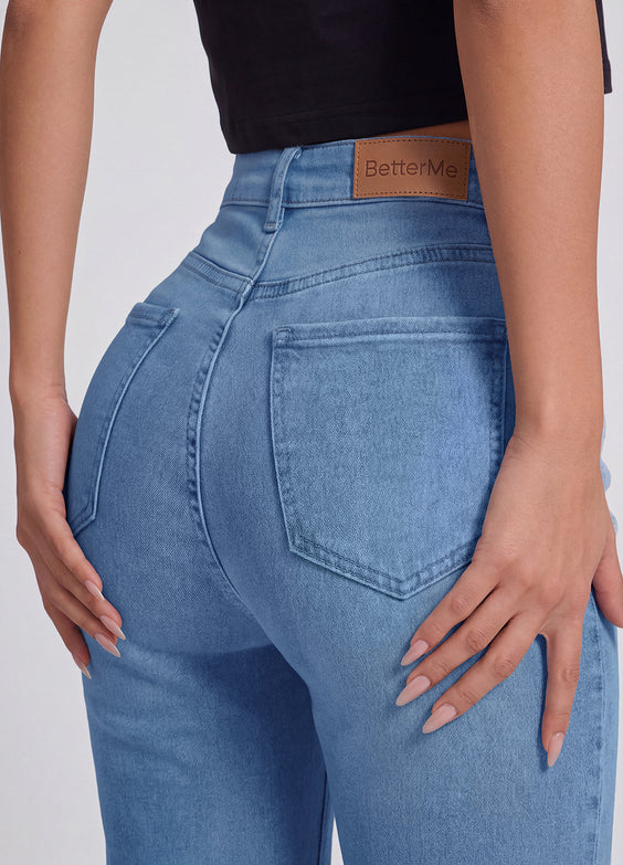 High Waisted Flare Jeans