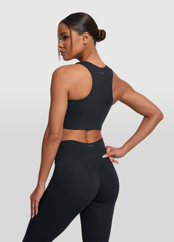 Two-Tone Crop Top