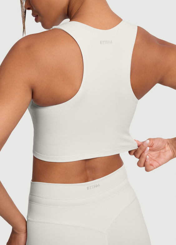 Two-Tone Crop Top