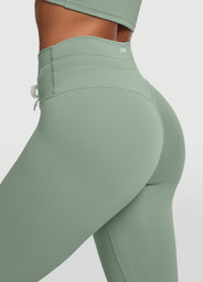 Sleek Drawstring Leggings