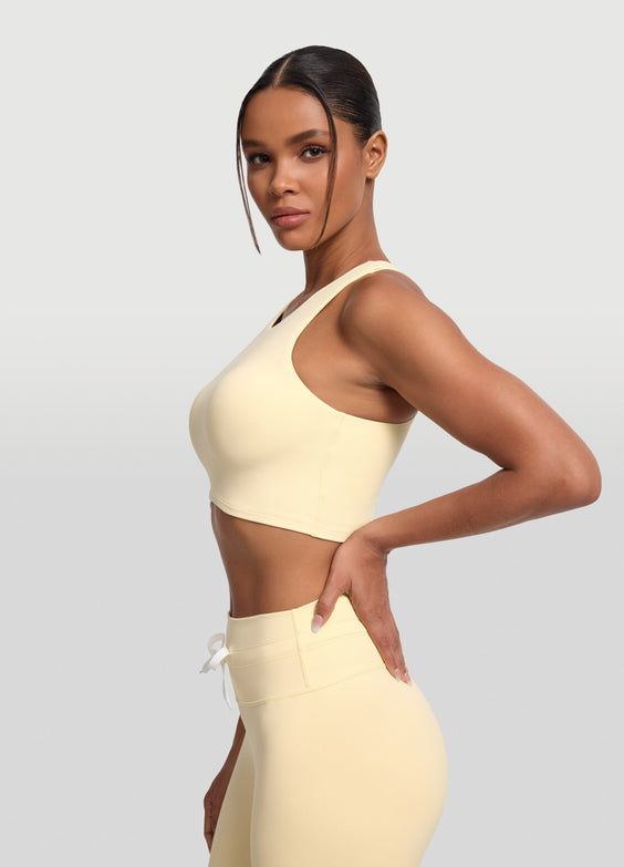 Two-Tone Crop Top