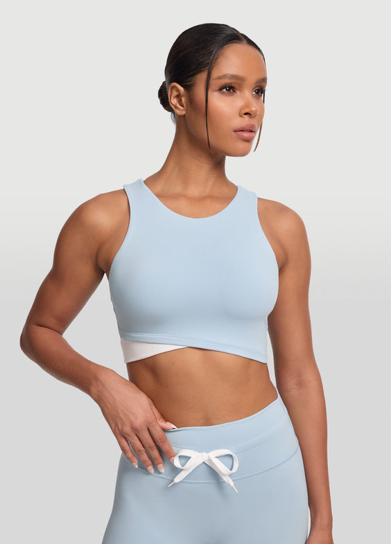 Two-Tone Crop Top