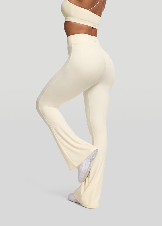 High-Waisted Flared Leggings