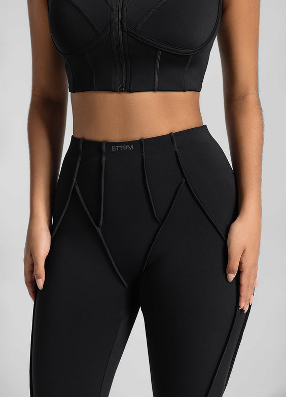 Leggins con costuras de contorno