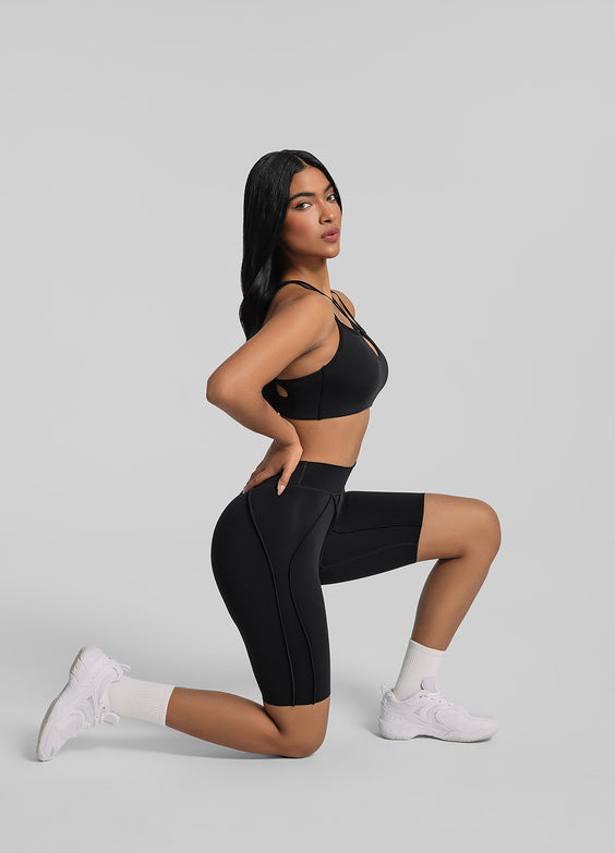 Short cycliste Contour Stitch