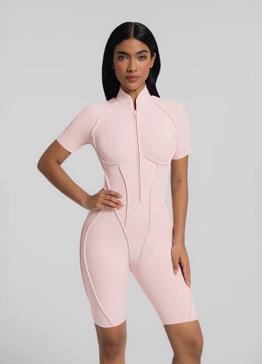 Closed-Back Shorts Catsuit
