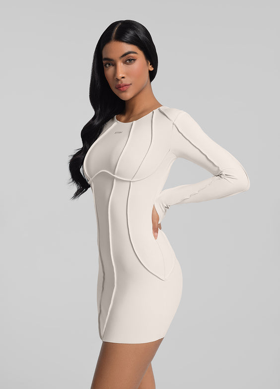 Robe courte moulante