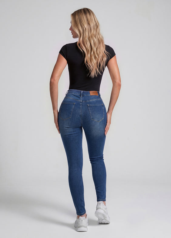High Waisted Skinny Jeans