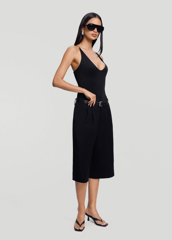 Low-Rise Bermuda Shorts