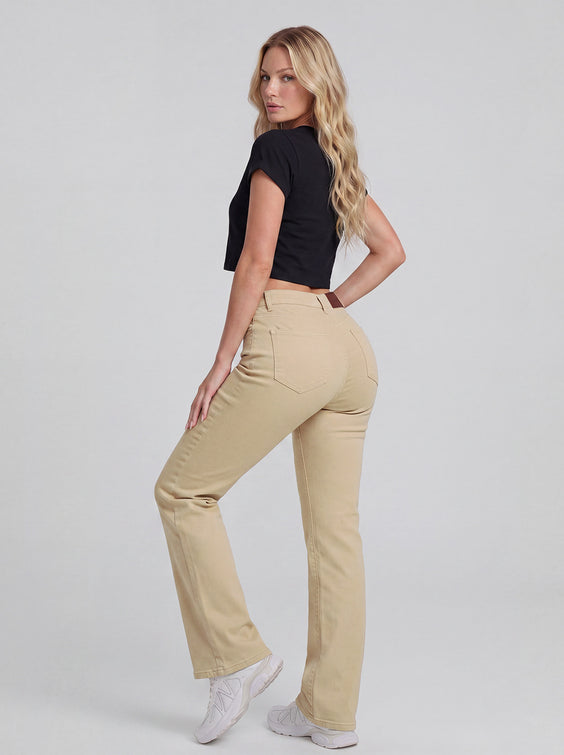 High Waisted Flare Jeans