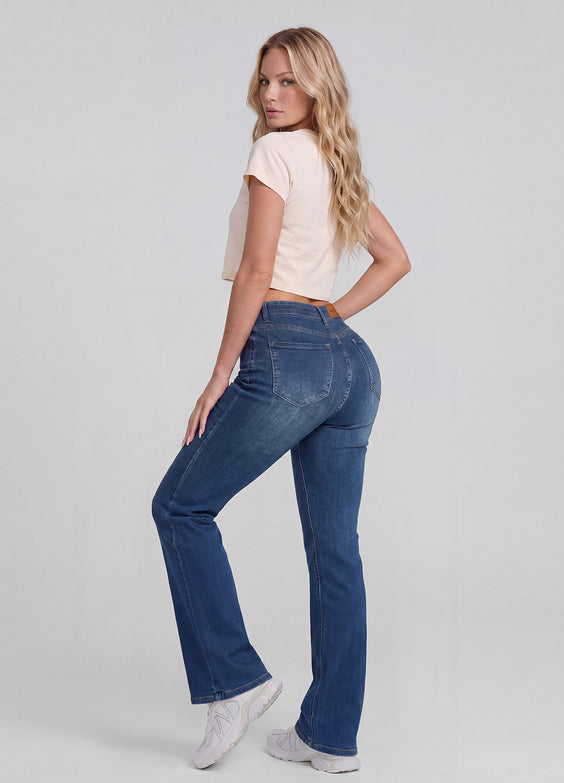 High Waisted Flare Jeans