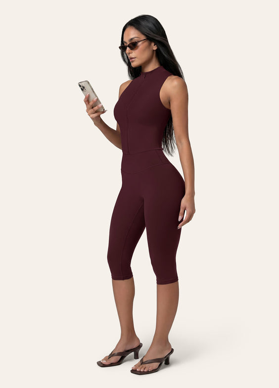 High-Waisted Sculpt Capri Leggings