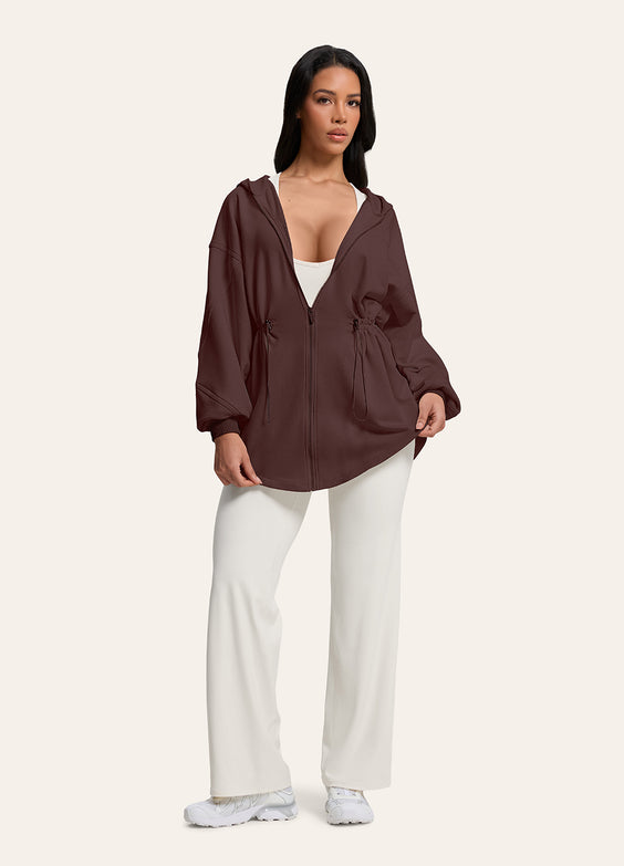 Sudadera con capucha cordón Pilates Princess