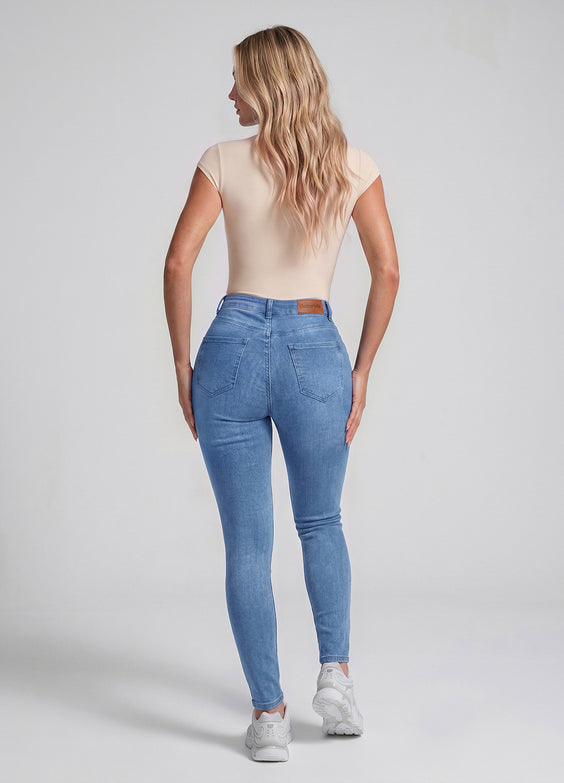 High Waisted Skinny Jeans