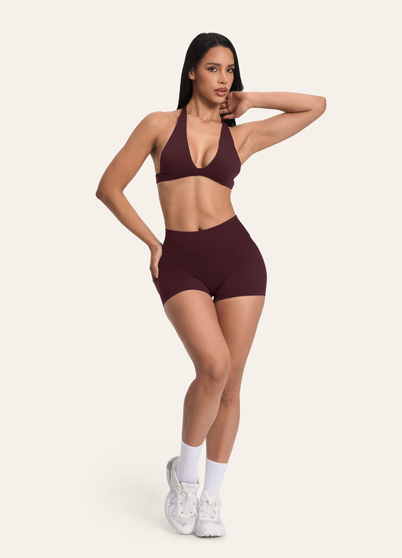 High-Waisted Micro Shorts