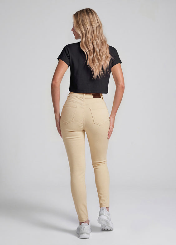 High Waisted Skinny Jeans