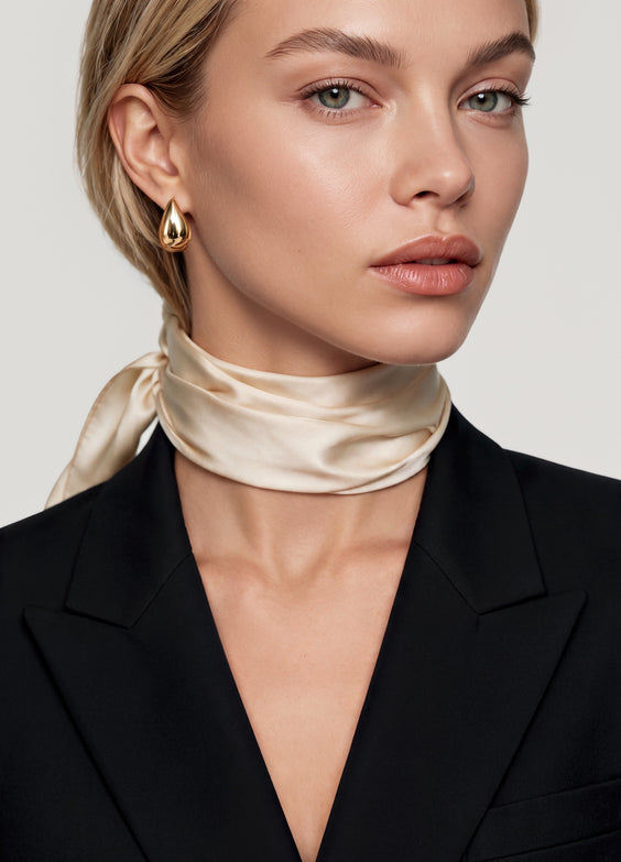 Satin Square Headscarf