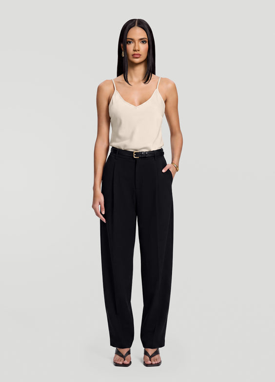 V-Neck Satin Cami Top