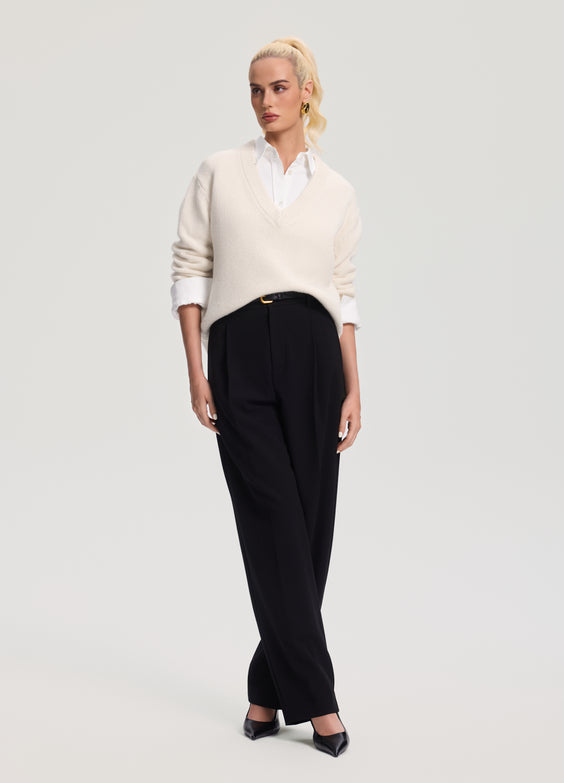 V-Neck Wool Sweater