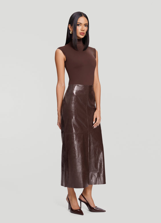 Mockneck Sleeveless Bodysuit