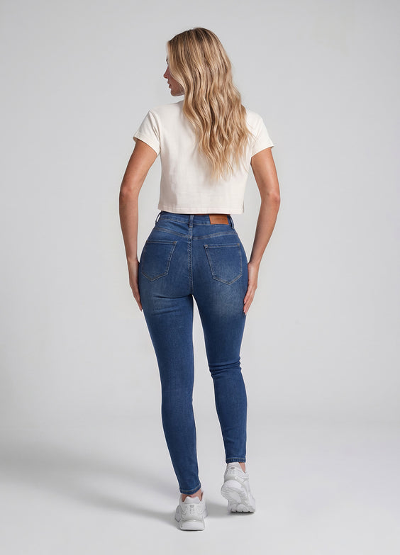 High Waisted Skinny Jeans