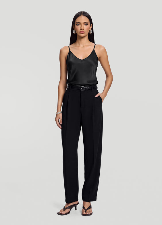 V-Neck Satin Cami Top