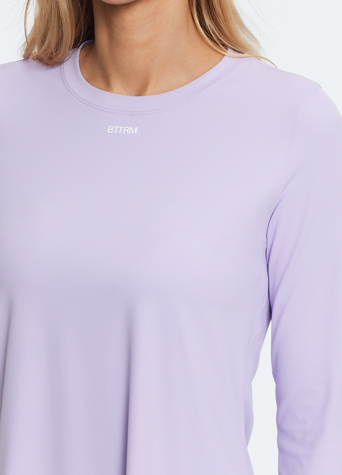 Langarmshirt, Lavendel