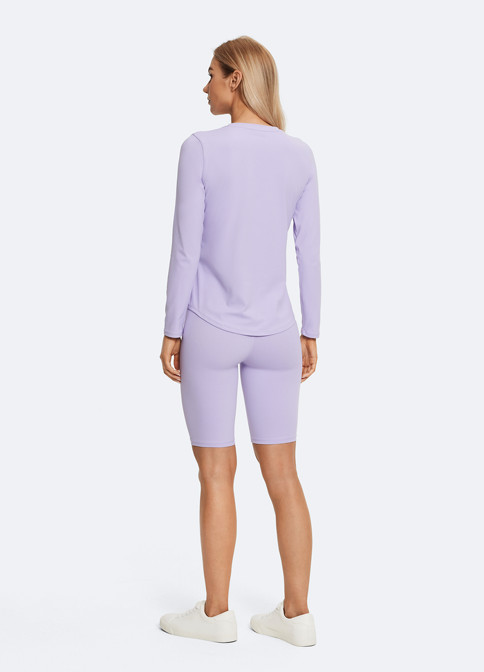 Langarmshirt, Lavendel