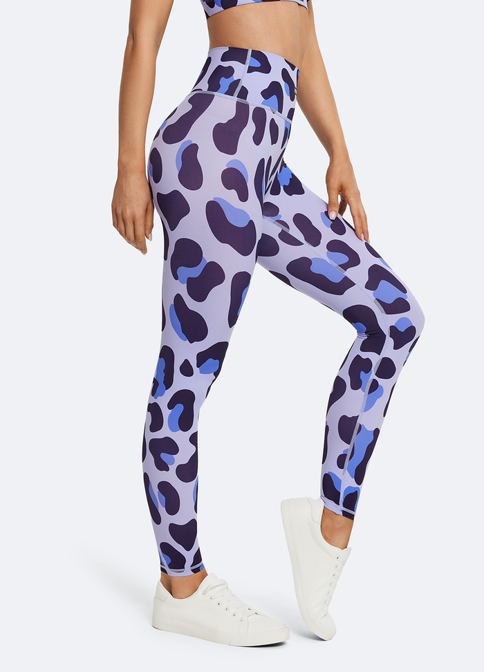 High-Waisted Leopard Leggings