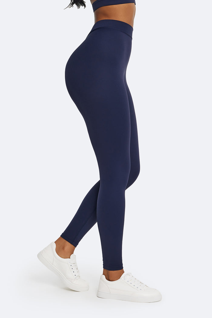 Ruched High-Waisted Leggings