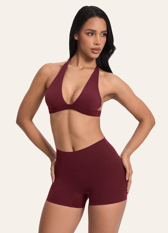 High-Waisted Micro Shorts