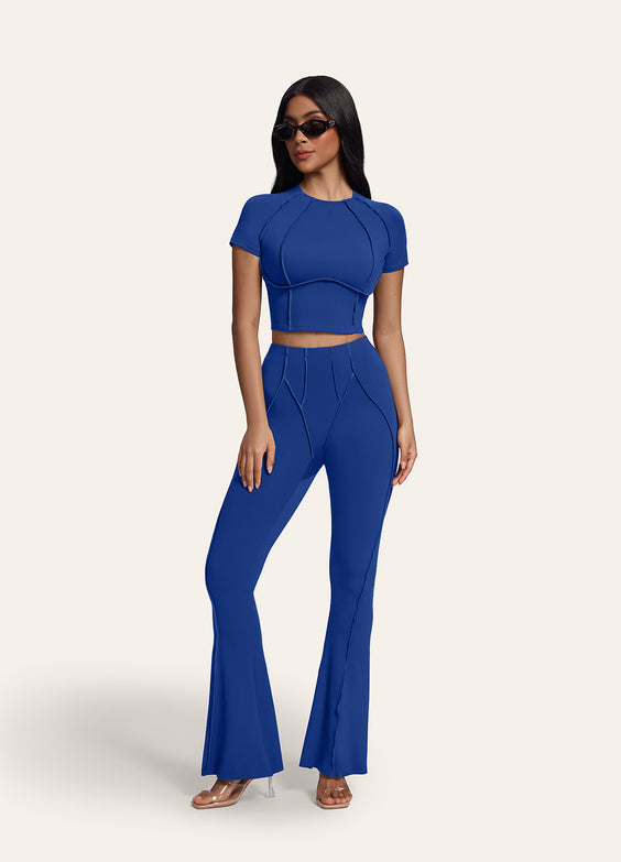 Longline Flare Leggings