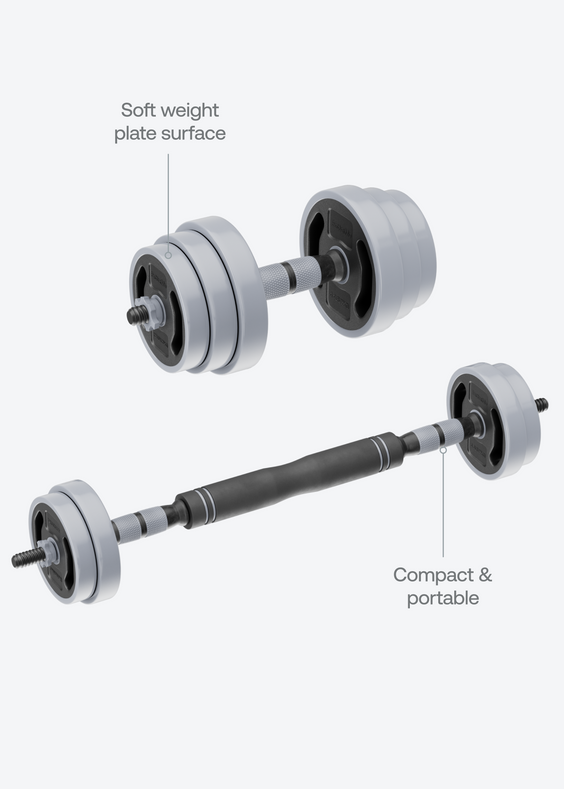 Adjustable Home Weight Set | Up to 44 LB