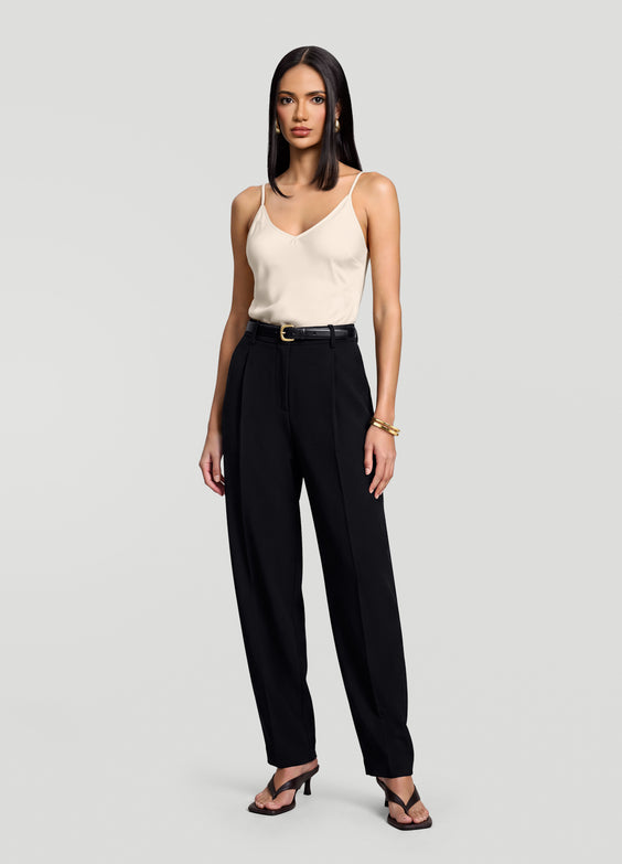 V-Neck Satin Cami Top
