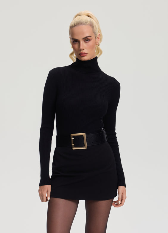 Statement Wide Leather Belt