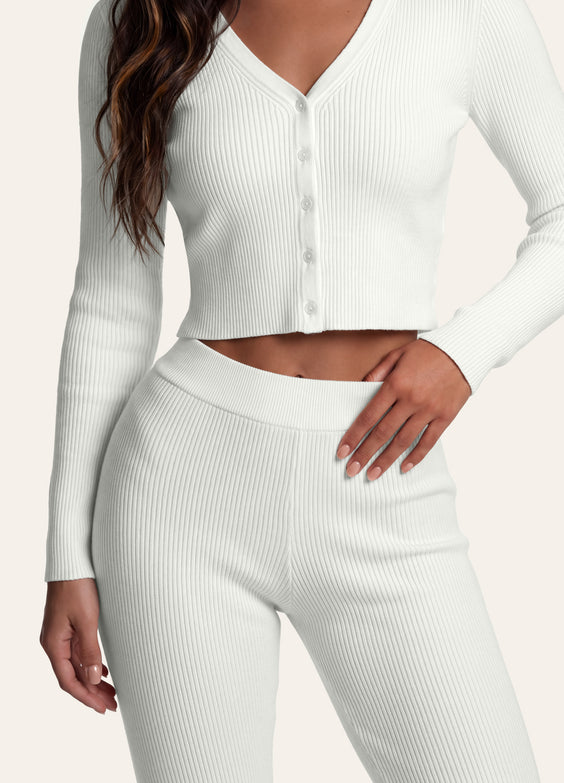 Ribbed Knit Pants