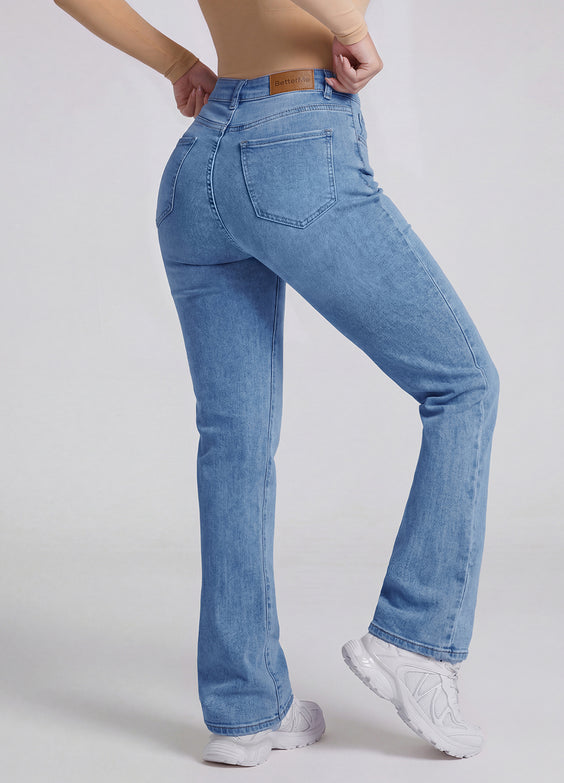 High Waisted Flare Jeans
