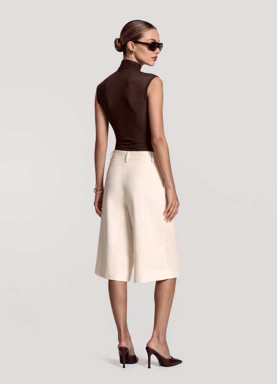 Low-Rise Bermuda Shorts