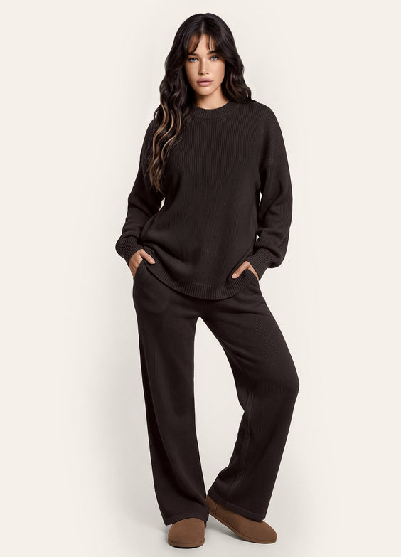 Everyday Crew Neck Knit Sweater