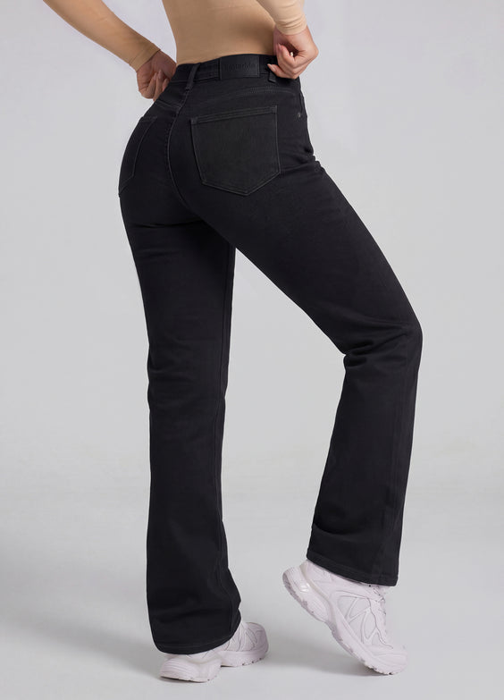 High Waisted Flare Jeans