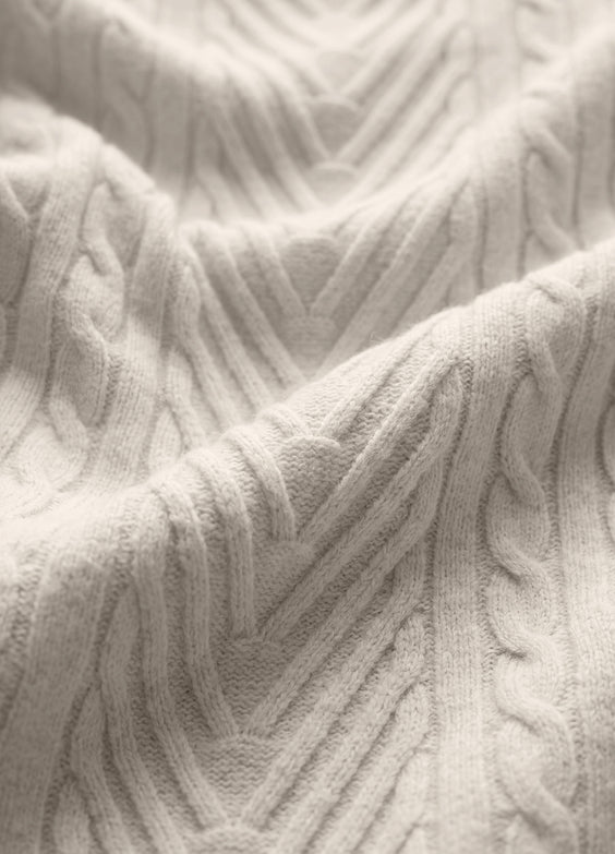Fisherman Cable Knit Sweater