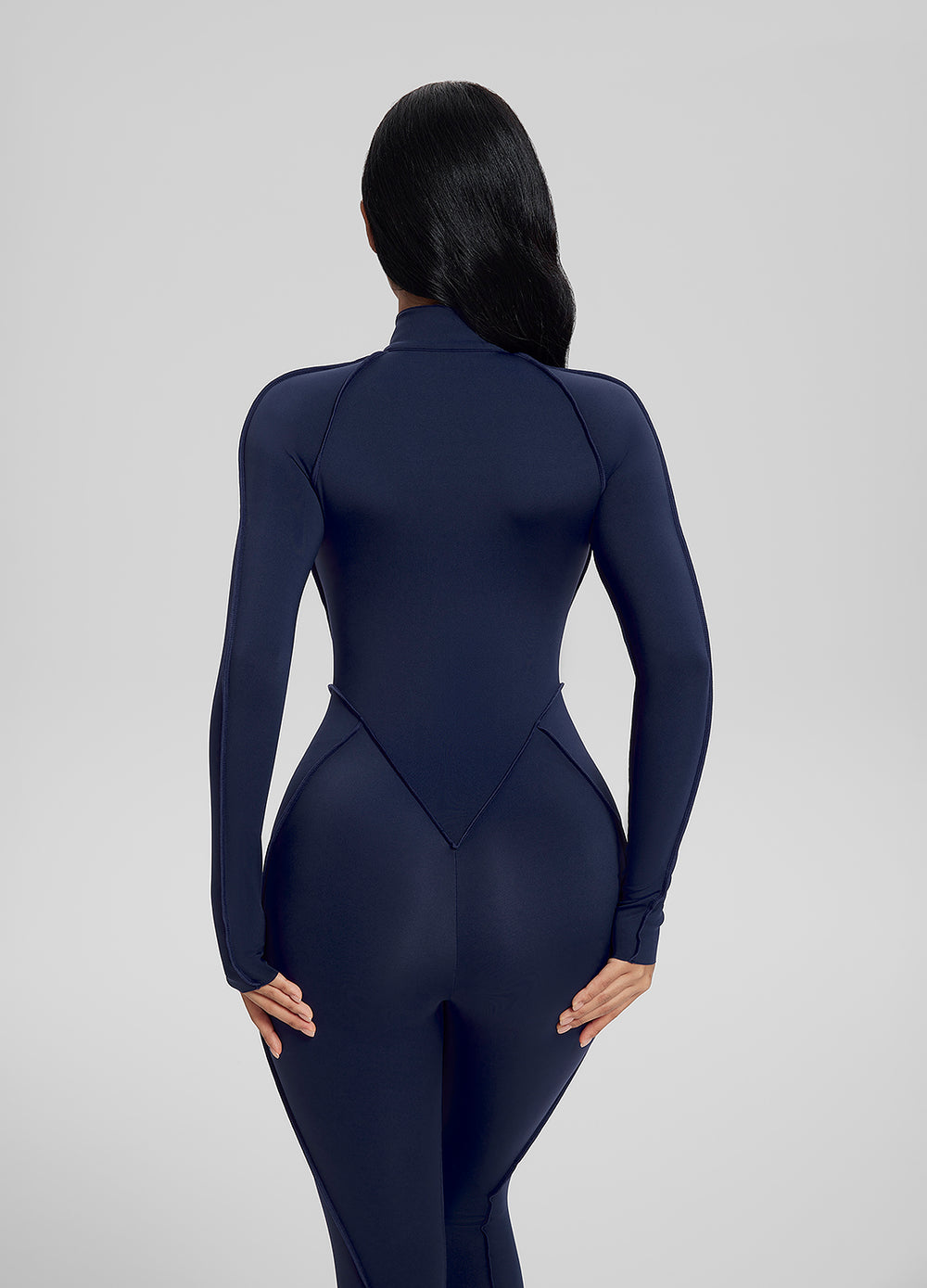 Catsu in lattice con seno 3D Body in gomma blu scuro fatto a mano Catsu in lattice con seno 3D Body in gomma blu scuro fatto a mano
