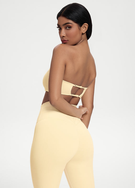 Back-Clasp Bandeau Top