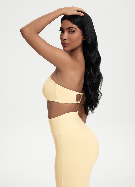 Back-Clasp Bandeau Top