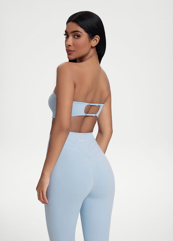 Back-Clasp Bandeau Top
