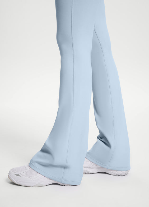 Scrunch Back Flared Leggings
