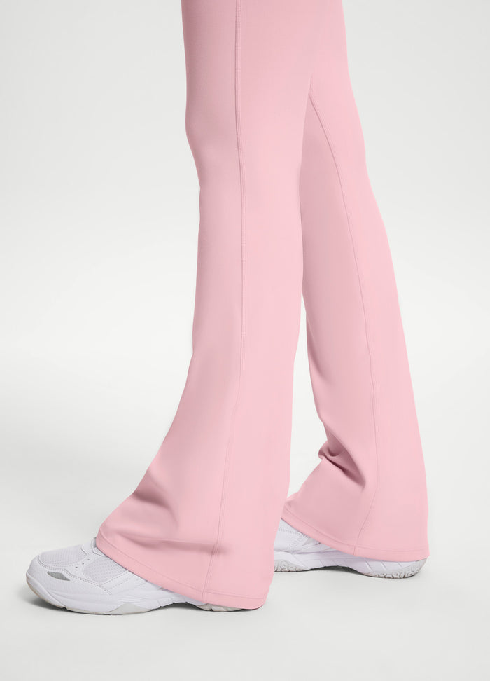 Scrunch Back Flared Leggings